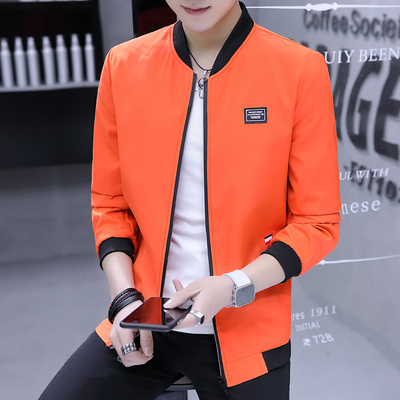 Sun bảo vệ quần áo áo khoác nam mùa hè mới thời trang trùm đầu áo khoác thanh niên Hàn Quốc phiên bản của slim đẹp trai sinh viên bóng chày quần áo triều Đồng phục bóng chày