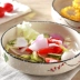 Jiangnanchun sáng tạo Nhật Bản gốm salad tấm ăn sáng tấm gốm hộ gia đình vòng món ăn tấm món ăn súp bộ đồ ăn