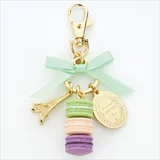 Spot Japan Mark's Laduree Macaron Eiffel Tower Caychain