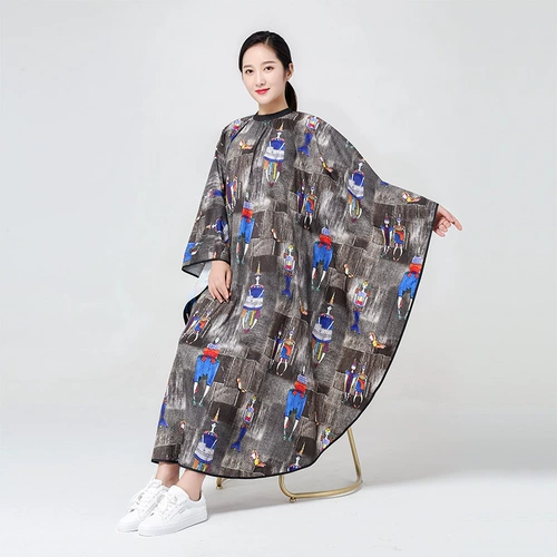 Элитная модная накидка для стрижки волос, парикмахерский фартук, популярно в интернете