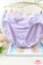 [3] 包邮 Nhật Bản quần lót lụa sữa nữ cô gái ngọt ngào thêu eo thấp tóm tắt mượt sinh viên Vòng eo thấp