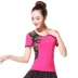 Sangha Square Dance Trang phục ngắn tay Modal mới mùa xuân mùa thu dài tay dài Dance Dance Latin Latin - Khiêu vũ / Thể dục nhịp điệu / Thể dục dụng cụ Khiêu vũ / Thể dục nhịp điệu / Thể dục dụng cụ