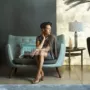 Thiết kế nội thất Bắc Âu giải trí ghế vải hiện đại tối giản sofa vải kết hợp căn hộ nhỏ phòng khách trang trí - Đồ nội thất thiết kế ghế ăn