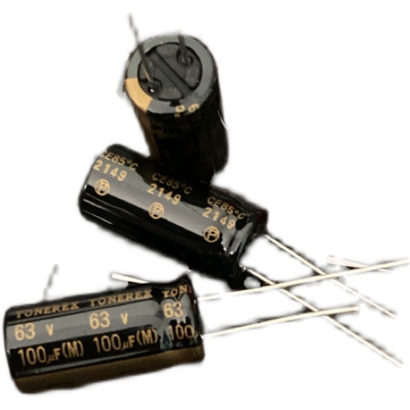 100UF 63V Japan Ina ELNA capacitor 63V100UF 10*20 mixer-TONEREX copper feet