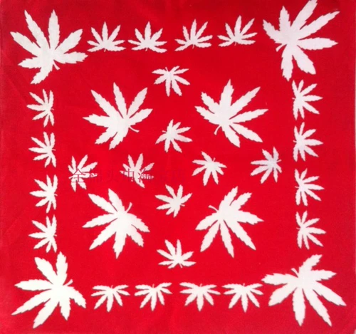 Кленовый лист, хлопковый платок, дорожный шарф, шарф-платок