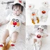 Net đỏ bé phim hoạt hình vớ cao cotton bé bánh mì siêu nhân vớ Hàn Quốc dễ thương vớ đường phố - Vớ Vớ