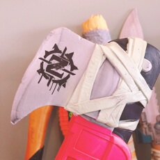 Игрушка 来练武!出口好货eva软泡沫儿童玩具刀斧棒舞刀弄棍的孩子玩不伤人