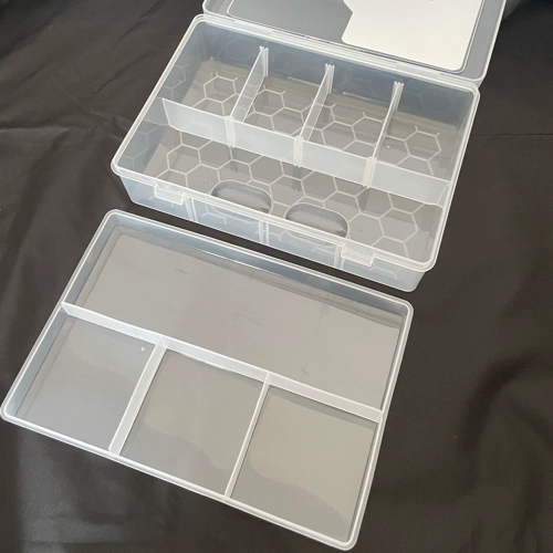 Коробка для хранения, съемная пластиковая коробка для косметики, резинка