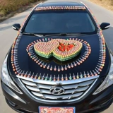 Свадебный автомобиль Цветочный грязь с всасывающей чашкой с грязью любви -в форме круговой поплавок декоративный материал цветы поддона Цветы фиксированные цветочные композиции