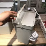 Shanghai Ikea Shopping Mall приобретает домашнюю подлинную покупку Halba Attachment Back Back 10 -литровые полосы и крышка для мусора