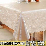 Phong cách châu Âu bảng vải không thấm nước dùng một lần túi xách tay dầu nóng bàn cà phê khăn trải bàn vải khách sạn khăn trải bàn hình chữ nhật bàn tròn - Khăn trải bàn