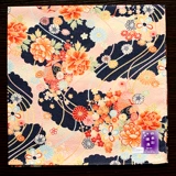 Японский импортный хлопковый шарф, аксессуар для волос, мягкий платок