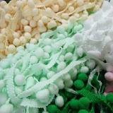 Ткань ручной работы с кисточками, декоративный аксессуар, 17м, DIY