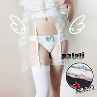 Paloli tùy chỉnh dễ thương ngọt ngào Nhật Bản vớ cung trên đầu gối vớ garter cô gái vớ sexy dây đai bó sát