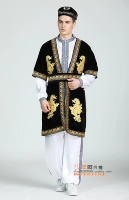 Tân Cương nam mặc Tân Cương Trang phục dân tộc Trang phục khiêu vũ quốc gia Trang phục Uygur Quần áo quốc phục 