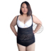 Mùa hè phần mỏng kích thước lớn một mảnh corset 200 kg dính liền sau sinh eo bụng giảm bụng mỏng mỡ cơ thể mm Một mảnh