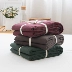 Đơn giản, khăn trải giường bằng vải cotton dệt kim Bọ Cạp đơn giản là bộ đồ giường đơn cotton đơn giản để ngủ đơn giản - Quilt Covers chăn phao trần	 Quilt Covers