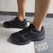 MIZUNO Mizuno K1GA161409 MAXIMIZER 18 tất cả màu đen giày chạy rộng 3E giày thể thao nam và nữ