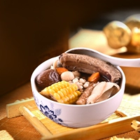 Si Rice Yuzhu Lily Soup чистый и питательный суп из супа Гуандун.