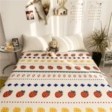 Ins ins wind wind cotton cotton cute printing bed Одиночный кусок чистого хлопка 100 детского общежития для одного студенческого общежития - одно летняя девушка