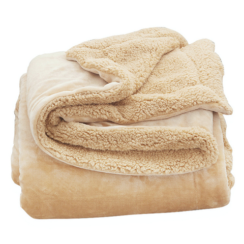 冬季双层加厚保暖羊羔绒法兰绒毯子优惠券