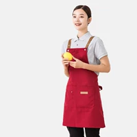 Красные водонепроницаемые подтяжки, поликоттон