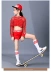 Trang phục khiêu vũ Jazz trẻ em sequin cô gái phiên bản Hàn Quốc của mùa hè cô gái hip-hop đường phố nhảy phù hợp với sàn catwalk trang phục thủy triều