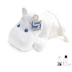 Nhật Bản Kyung Mumong Plush Doll Toy Park Chun White Hippo Doll Gối Lễ hội những người yêu thích Quà tặng - Đồ chơi mềm đồ chơi cho bé 4 tuổi Đồ chơi mềm