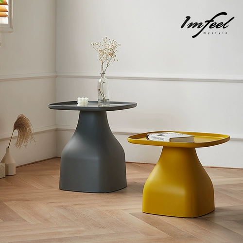 Nordic Light Luxury Modern Minimalist Mawget Lake Late Mall Apartment Home Use Edge of Table Гостиная гостиная балкон квадратный пластиковый пластиковый столик