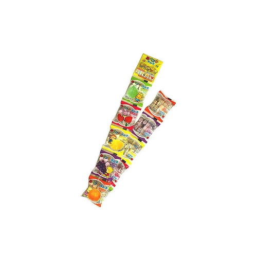 Японский смешанный фруктовый вкус Bobo Sugar Детский стоматологический сахар -закуски вход конфеты - 10 последовательных мешков 1+