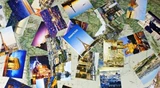 Открытые пейзажи путешествия по всему миру отмечают 30 листов бесплатных коробок для доставки в Париже, Франция