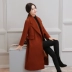 [Vải rồng và phượng chất lượng tốt] Thu đông 2019 thời trang mới Áo khoác len nữ nữ Hàn Quốc - Áo Hàn Quốc áo dạ dài nữ đẹp Áo Hàn Quốc