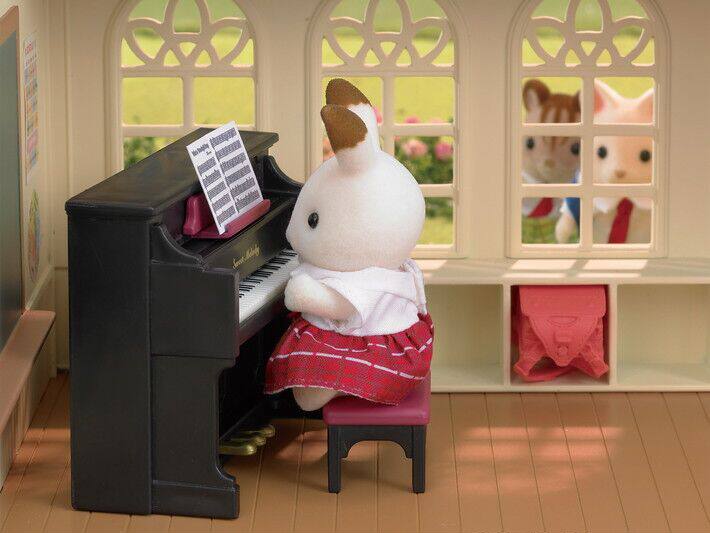 Япония EPOCH лес семья игрушка SYLVANIAN FAMILIES школа музыка Уилл установите