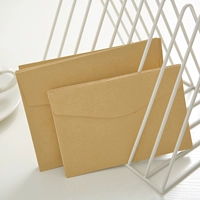 Pure Color Leather Paper Envelope Retro простые открытки карты канцелярские канцелярские товары хранение китайское приглашение пустое приглашение