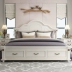 master bedroom Mỹ đôi giường gỗ giường 1,8 m giường hiện đại và đơn giản phong cách châu Âu giường công chúa giường lưu trữ 1,5 m giường - Giường giường cho bé Giường
