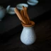 Longquan men ngọc trà đạo sáu quý ông trà clip trà bộ phụ kiện kung fu trà lễ đặt gốm tre trà trà lễ công cụ