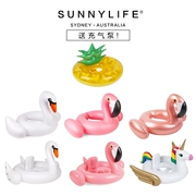 Sahuan! Được ủy quyền chính hãng [Úc SUNNY LIFE] vòng bơi flamingo cho trẻ em mới - Cao su nổi