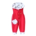 Mùa thu quần bé yếm bé gái cotton hai lớp quần yếm có kích thước lớn jumpsuit bé trai và bé gái - Áo liền quần áo liền quần có tất baby Áo liền quần