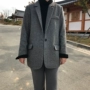 Áo len lông cừu nữ 2019 thu đông 2018 phiên bản mới của Hàn Quốc với bộ đồ retro sang trọng ngắn đoạn áo len nữ - Áo khoác ngắn áo khoác nữ chống nắng