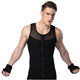 Nam corset bụng corset thể thao chặt chẽ vest corset dây kéo ngắn tay áo ngực nhựa bụng đồ lót Corset