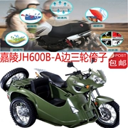 Jialing JH600B-A bên xe máy bọ cạp ba bánh bao gồm lưới chống nắng 3D lưới cách nhiệt thoáng khí bọc ghế - Đệm xe máy