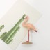 Ins Bắc Âu mini mô phỏng flamingo máy tính để bàn đồ trang trí nhỏ bánh sinh nhật trang trí Hàn Quốc chic ảnh đạo cụ Trang trí nội thất