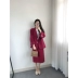 Tại sao thư ký vàng như Huang Baola, trưởng của cùng một phần của bộ đồ màu đỏ và phù hợp với áo khoác vải bông tuyết đồ vest nữ Business Suit