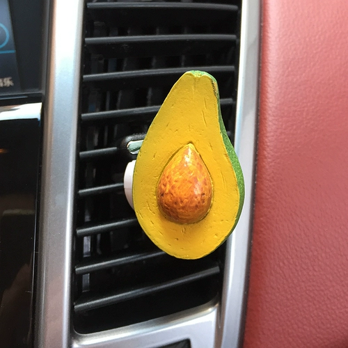 Творческая и милая симуляция авокадо Durian Car Outlet Carrier Air -Conditing Aromatherapy Cars