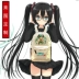 Hatsune Miku của vai túi sinh viên Anime ba lô Dễ Thương cô gái túi phim hoạt hình mô hình có thể được tùy chỉnh hình sticker dễ thương Carton / Hoạt hình liên quan
