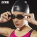Kính râm HD chống nước chống sương mù mạ hộp lớn nam và nữ kính bơi chuyên nghiệp kính nhẹ cận thị kính bơi - Goggles kính bơi Goggles