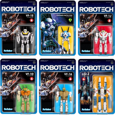 «Роботек» (Robotech) super7太空堡垒robotech 3.75英寸sdf1vf1s骷髅机天顶星可动人偶