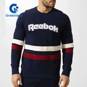 Áo thun thể thao nam thông thường của Rebook CREBNECK Reebok - Thể thao lông cừu / jumper