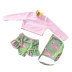 Áo tắm trẻ em Hàn Quốc áo chống nắng dài tay chia eo cao quần che bụng bé gái nhỏ đồ bơi dễ thương Đồ bơi bé - Bộ đồ bơi của Kid