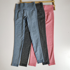 Штаны для фитнеса 网红ins蜜桃健身裤女高腰弹力透气紧身提臀速干撸铁跑步瑜伽裤春